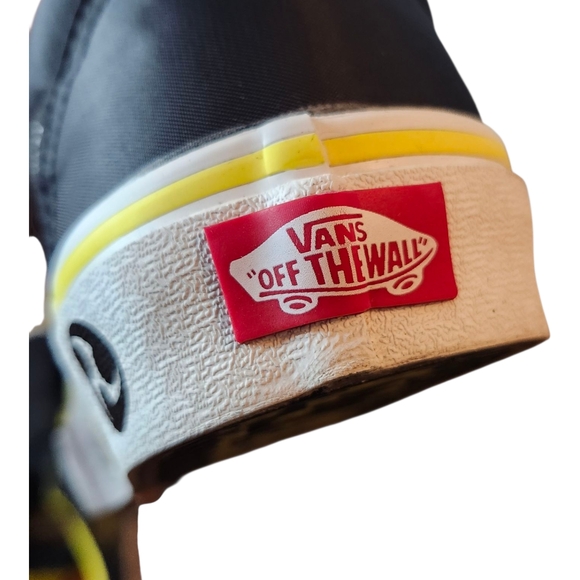 Strike First Black and Yellow Men's Shoes - Picture 10 of 10